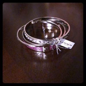 Coach bangles